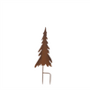 Rusted Iron Pine Tree Stake (Set of 3)