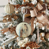 Holy Family Disc Ornament (Set of 12) 6”H Iron