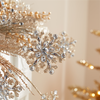 Snowflake Spray (Set of 2) 32”H Plastic