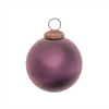 Ball Ornament (Set of 12) 3"D, 4"D Glass