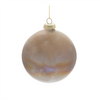 Ball Ornament (Set of 4) 4"D, 5"D Glass