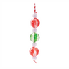 Mini Ornament Drop (Set of 6) 7"H Glass