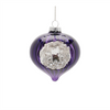 Reflector Ornament (Set of 12) 3.25"H, 4.25"H Glass
