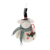 Mouse Ornament (Set of 12) 6.5"H, 7.5"H Polyester