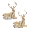 Deer and Fawn (Set of 2) 9"L x 10"H Resin