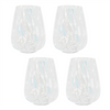 Candle Holder (Set of 4) 6"D x 7.5"H Glass