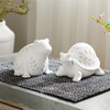 Frog and Turtle (Set of 2) 4.5"H, 5.25"H Resin