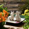 Bunny (Set of 12) 3.5"H, 3.75"H Resin