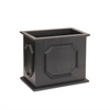 Planter (Set of 3) 13"L x  11.25"H, 15.5"L x 12.25"H, 18"L x 13.25"H MDF