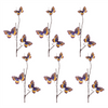 Butterfly Spray (Set of 6) 32”H Fabric/Plastic