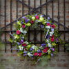 Mixed Floral Wreath 24"D