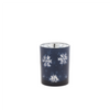 Frosted Votive Candle Holder with Snowflake Design (Set of 2)