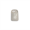 Stoneware Wall Pocket with Snowflake Design (Set of 2)