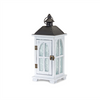 Lantern (Set of 2) 14.5"H, 19.25"H Wood/Metal