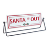 Reversible Christmas Sentiment Metal Table Sign (Set of 2)