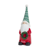 Gnome w/Wreath & Package (Set of 2) 9”H Resin