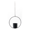 Hanging Pot (Set of 2) 17”H Metal