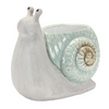 Whimsical Terra Cotta Garden Snail Planter (Set of 2)