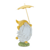 Gnome w/Umbrella (Set of 4) 7.75"H, 8.25"H Resin