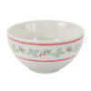 Christmas Bowl (Set of 3) 3.5"D x 2"H, 5"D x 2.75"H, 6.75"D x 3.75"H Stoneware (Dishwasher and Micro
