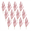 Snowy Berry Spray (Set of 12) 34”H Foam