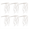 Icy Hanging Branch (Set of 6) 22.75”H Acrylic