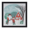 Snow Frame (Set of 3) 10”SQ Plastic/MDF