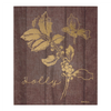 Laurel and Holly Plaque (Set of 2) 9"L x 11"H Plastic/MDF