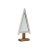 Tree (Set of 2) 19.5"H, 25.5"H Wood/Glass