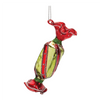 Candy Ornament (Set of 12) 3.25”H Glass