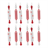 Rolling Pin Ornament (Set of 12) 7.5”H Glass
