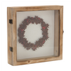 Fruit Wreath Shadow Box (Set of 2) 10”SQ Wood/Resin