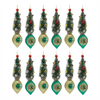 Reflector w/Tree (Set of 12) 6.5”H Glass