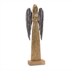 Angel (Set of 2) 22.75”H Wood/Iron