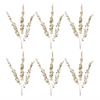 Eucalyptus Spray (Set of 6) 36”H Plastic