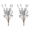 Berry Pod Bundle (Set of 2) 19.5”H Plastic