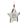 Cookie and Cookie Cutter Ornament (Set of 12) 4.5"H, 6.5"H Clay Dough/Metal