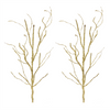 Glitter Branch (Set of 2) 43”H Plastic/Wire