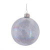 Ball Ornament (Set of 6) 3"D, 4"D Glass
