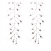 Pine Cone Garland (Set of 2) 5.5'L Plastic/Cone