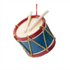 Drum and Top Ornament (Set of 12) 2.25"H, 3.75"H Resin