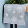 Snowflake Pattern Runner 72"L x 12.5"W Polyester