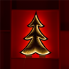 Tree Infinity Light 24.5”H Acrylic UL Plug Included
