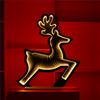 Deer Ekkolight 26.5"L x 32.5"H Acrylic UL Plug Included