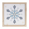 Snowflake Print (Set of 12) 13.5”SQ MDF