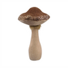 Glittered Mushroom Decor (Set of 2)
