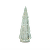 LED Green Mercury Glass Tree (Set of 3)