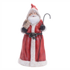 Hooded Terracotta Santa Figurine (Set of 2)