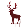 Deer Cut-Out Stake (Set of 2) 49"H Iron