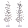 Icy Tree (Set of 2) 24”H Acrylic